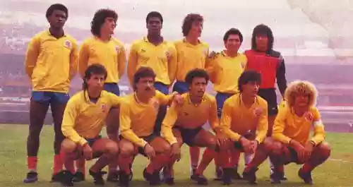 Cover di Argentina vs Colombia 1 - 2. Finale terzo posto Copa América 12 Luglio 1987