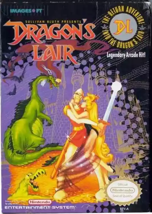 Cover di Dragon's Lair (NES)