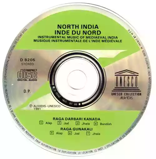 Cover di North India: Instrumental music of medieval India