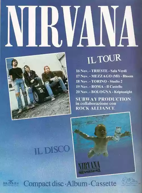 Cover di Live in Bloom Mezzago 17 Novembre 1991