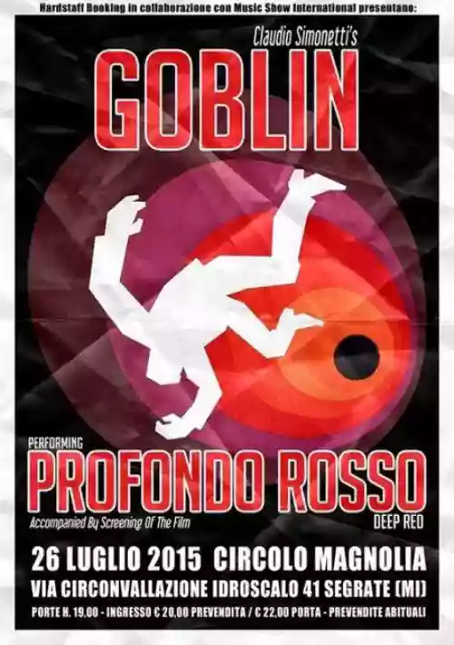 Cover di in concerto @ Circolo Magnolia, 26 luglio 2015, Segrate (MI)