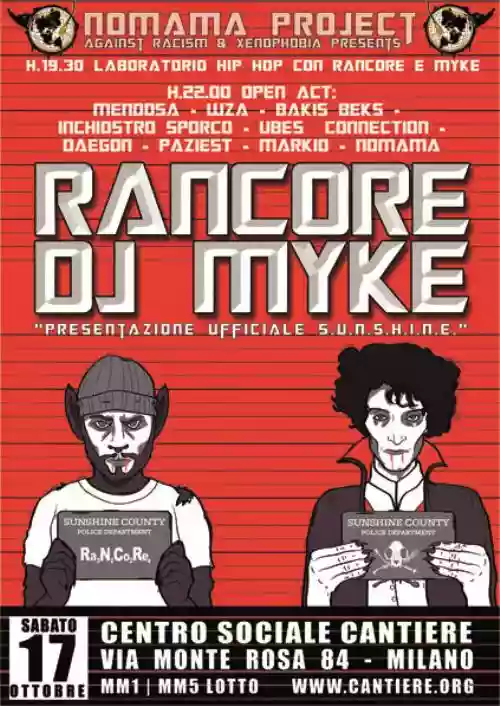 Cover di Live @ Cantiere (milano) 17 ottobre 2015
