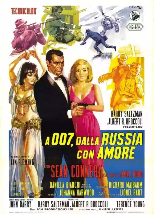 Cover di Agente 007 - Dalla Russia con amore