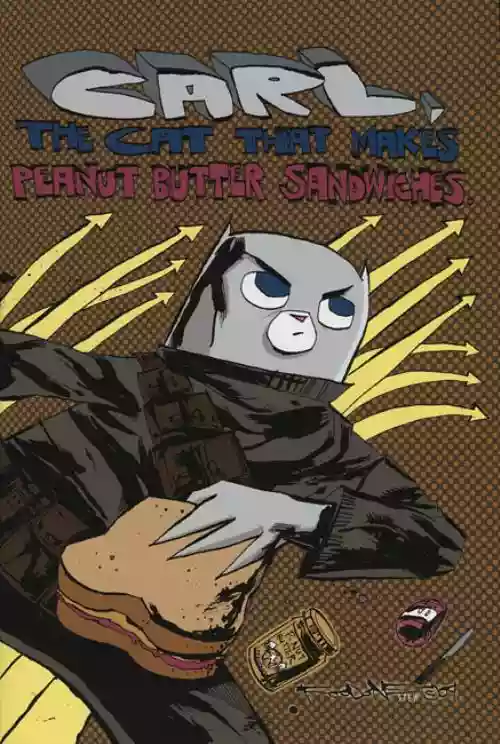 Cover di Carl, The Cat That Makes Peanut Butter Sandwiches