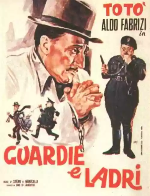 Cover Steno - Mario Monicelli - Guardie e ladri
