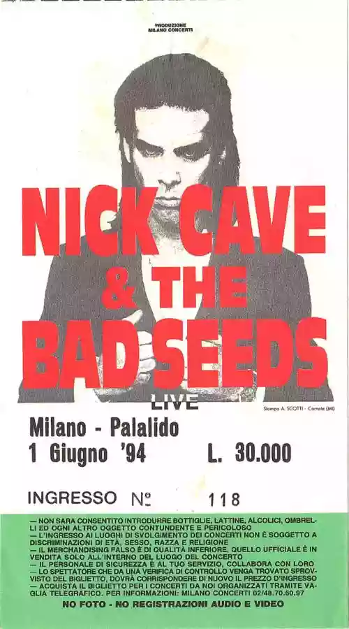 Cover di Live Palalido Milano