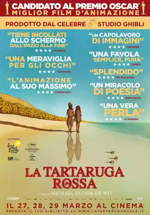 Cover Michaël Dudok de Wit - La tartaruga rossa