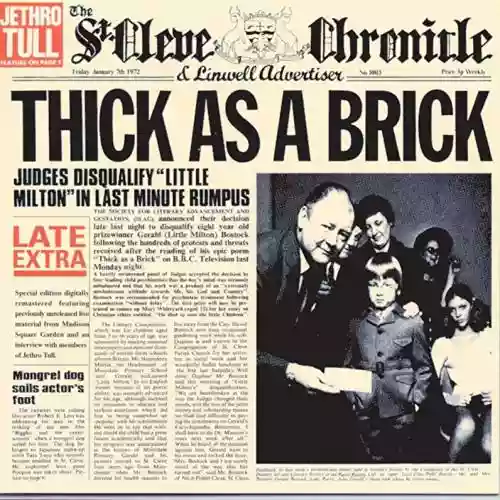Cover di Thick As A Brick - Late Extra