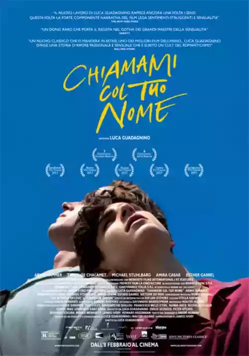Cover di Chiamami col tuo nome