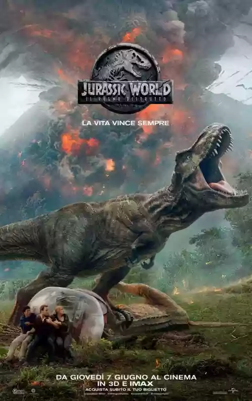Cover di Jurassic World - Il regno distrutto 