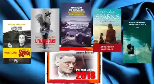 Cover di Premio Joyce 2018, titoli vincitori