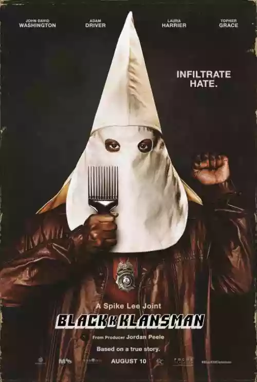 Cover di BlacKkKlansman