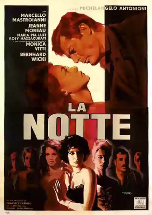 Cover Michelangelo Antonioni - La Notte 
