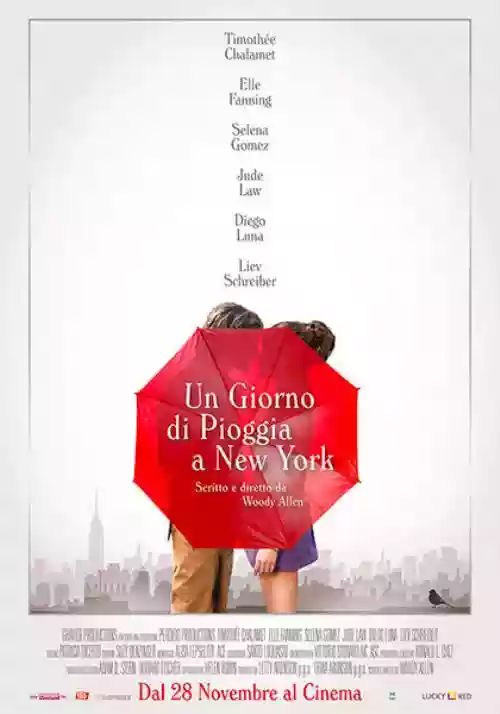 Cover di Un giorno di pioggia a New York