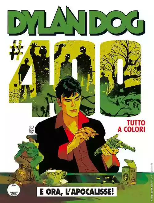 Cover di DYLAN DOG #400 - "E ora, l'Apocalisse!"