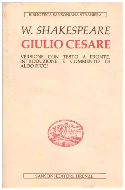 Cover di Giulio Cesare 