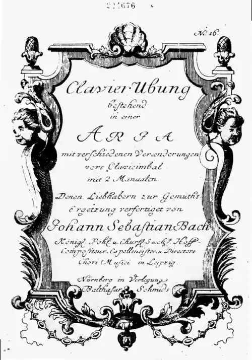 Cover di Goldberg-Variationen (BWV 988)