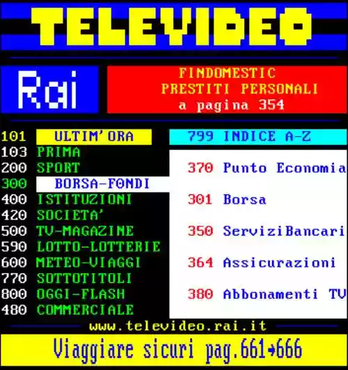 Cover di Televideo