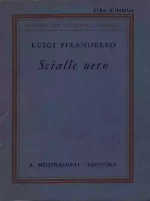 Cover di Lo scialle nero - Novelle per un anno