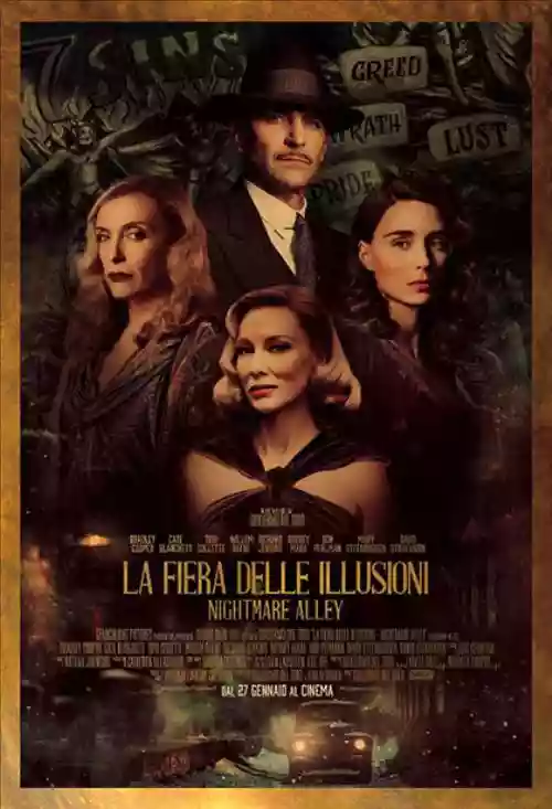 Cover di La fiera delle illusioni - Nightmare Alley