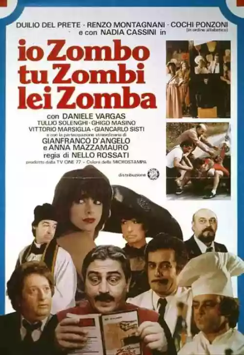 Cover di io Zombo, tu Zombi, lei Zomba