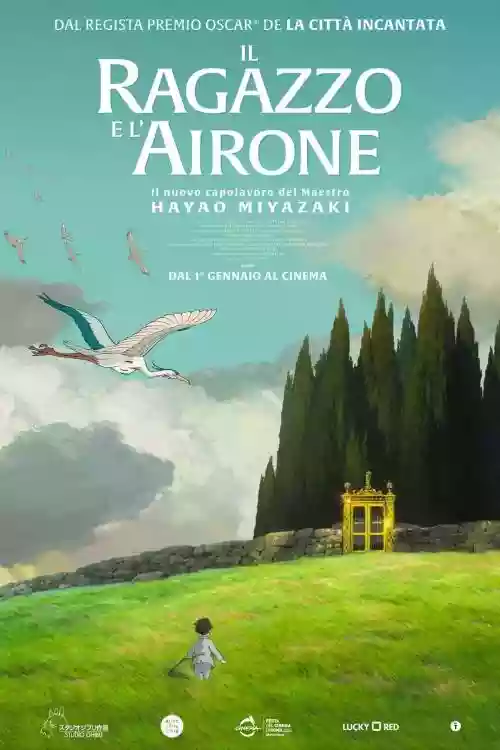Cover Hayao Miyazaki - Il ragazzo e l'airone