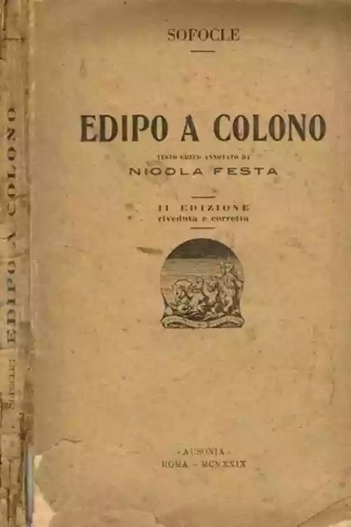 Cover di Edipo a Colono
