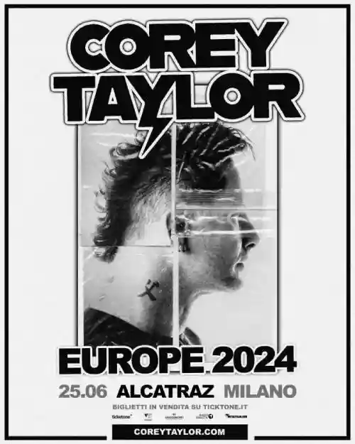 Cover di Corey Taylor Live @Alcatraz Milano