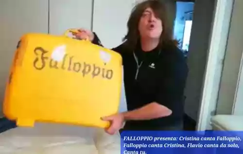 Cover di Cristina canta Falloppio, Falloppio canta Cristina, Flavio canta da solo, Canta tu. 