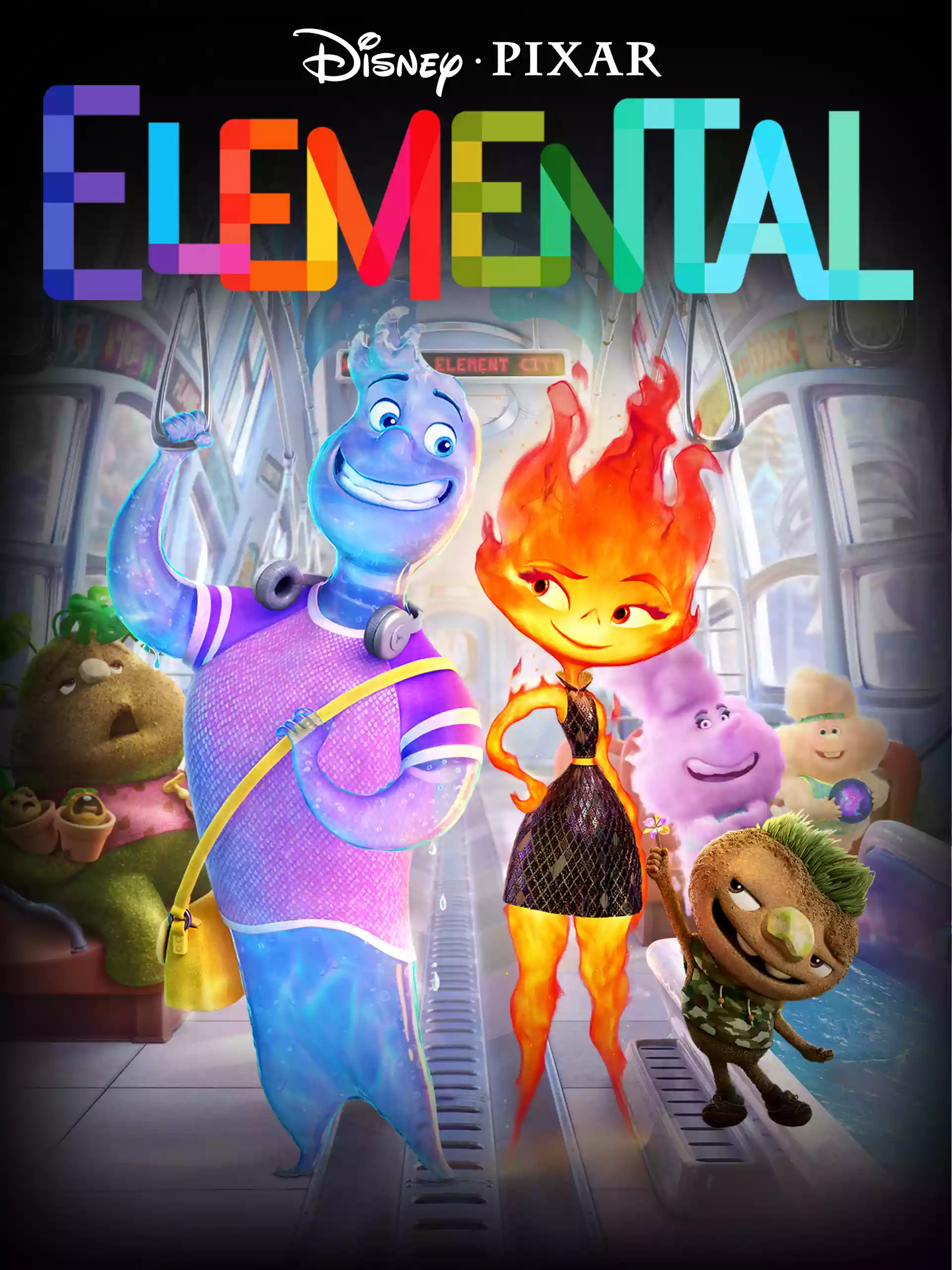 Copertina di Peter Sohn Elemental