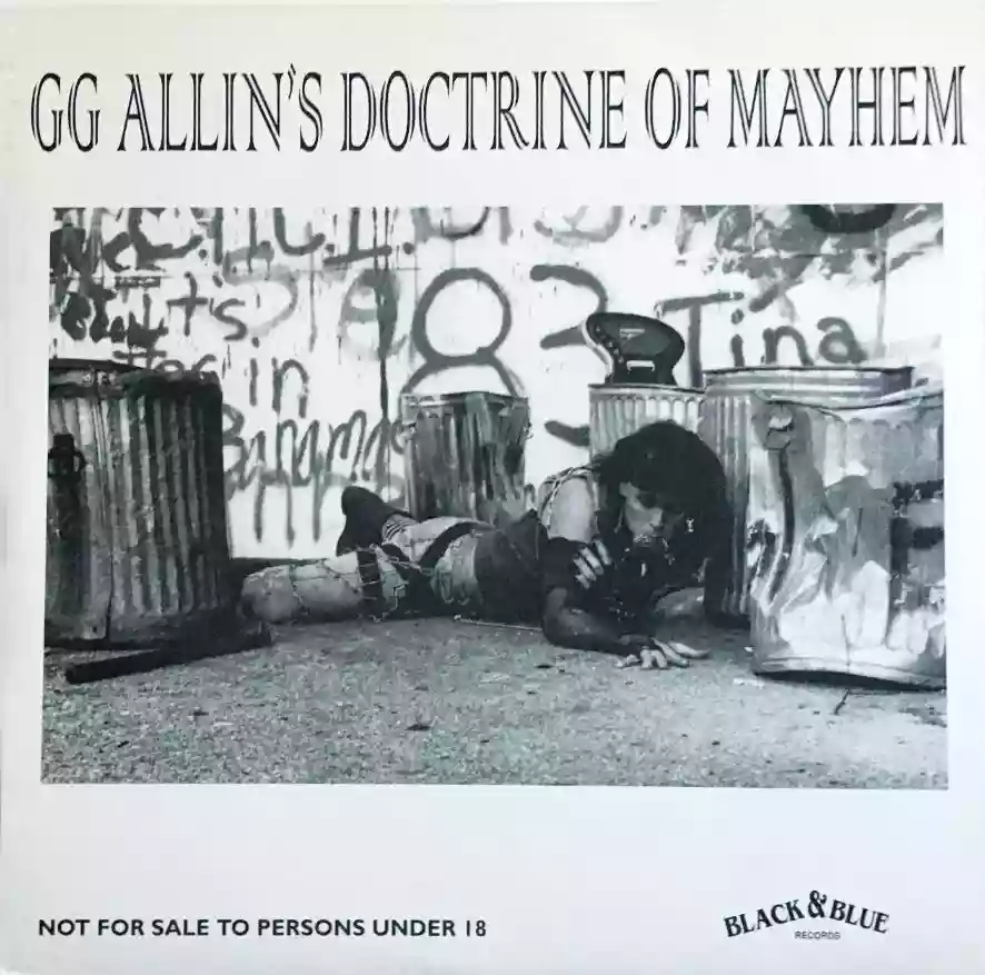 Copertina di GG Allin & The Scumfucs Doctrine of Mayhem