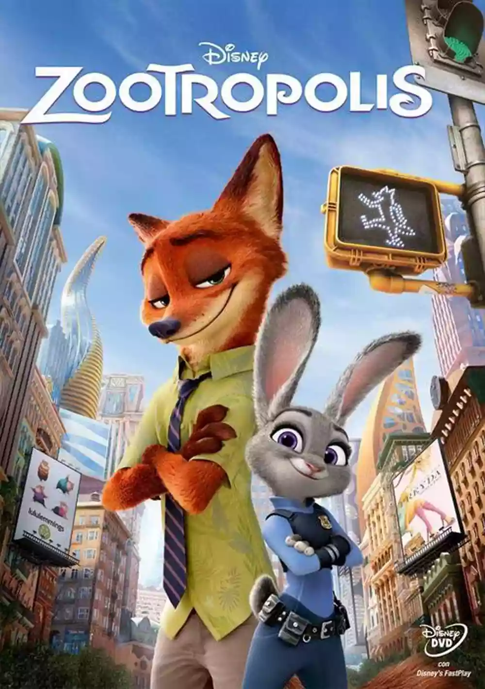 Copertina di Byron Howard e Rich Moore Zootropolis
