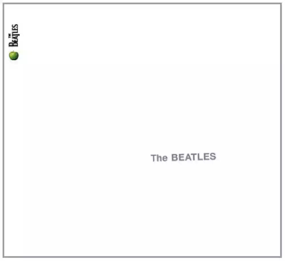 Copertina di The Beatles White Album