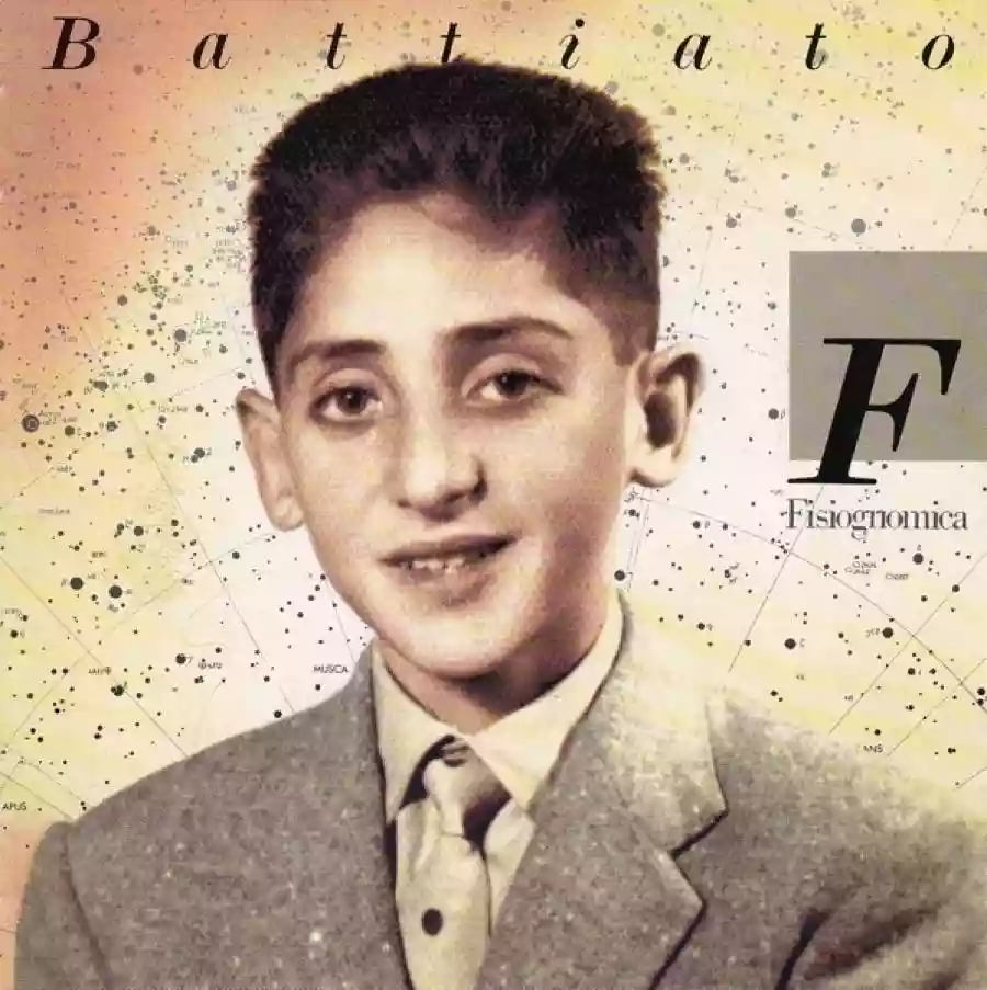Copertina di Franco Battiato Fisiognomica