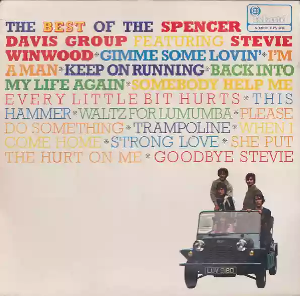 Copertina di The Spencer Davis Group The Best of the Spencer Davis Group featuring Stevie Winwood