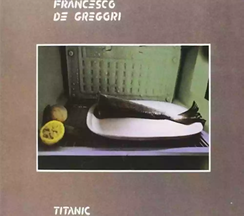 Copertina di Francesco De Gregori Titanic
