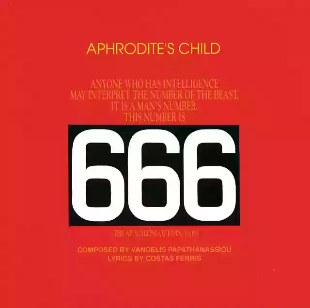 Copertina di Aphrodite's Child 666