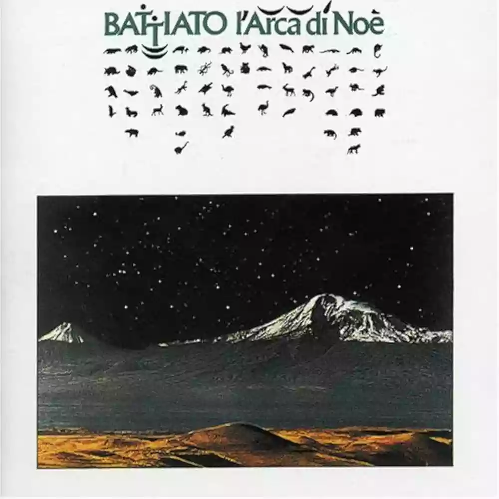 Copertina di Franco Battiato L'arca di Noè
