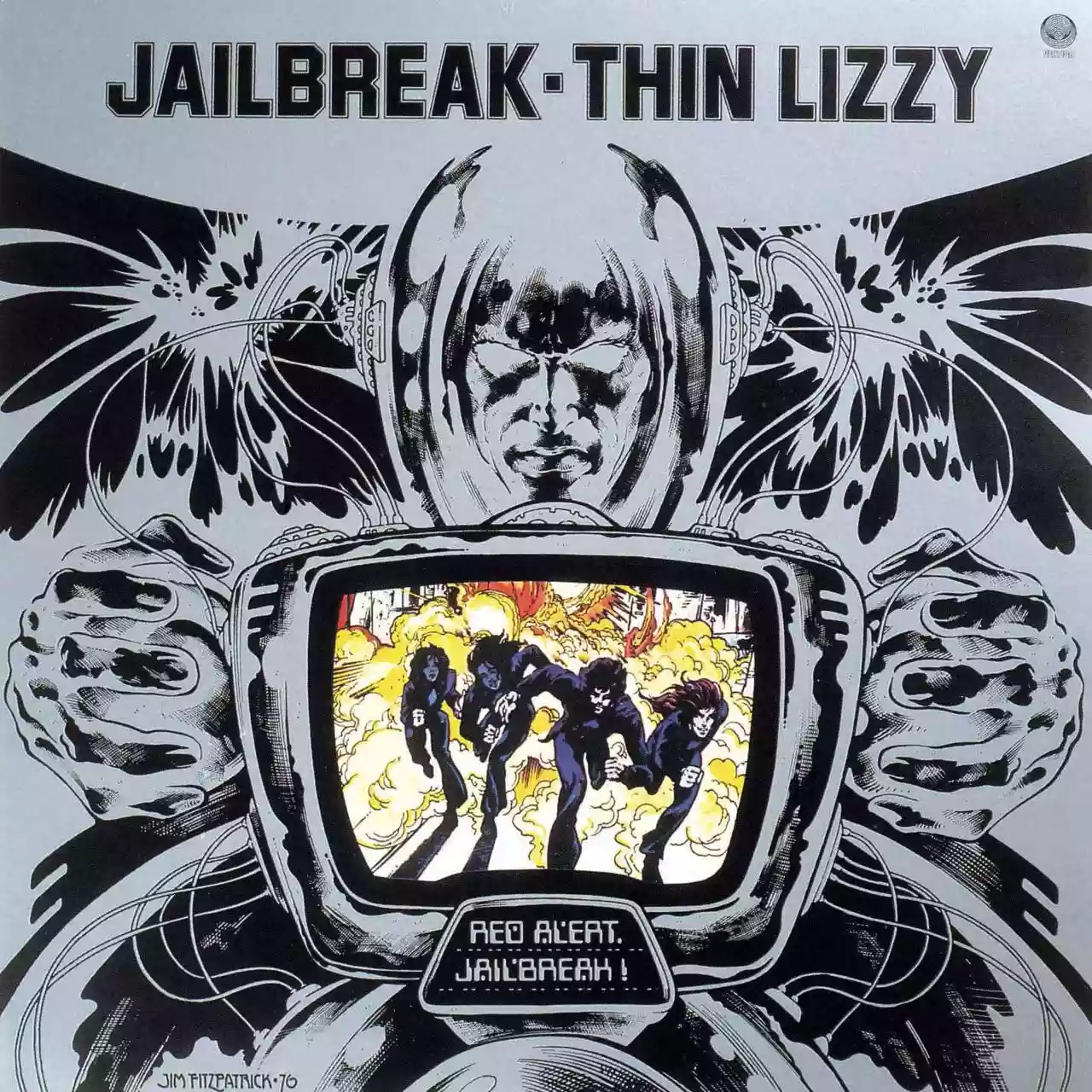 Copertina di Thin Lizzy Jailbreak