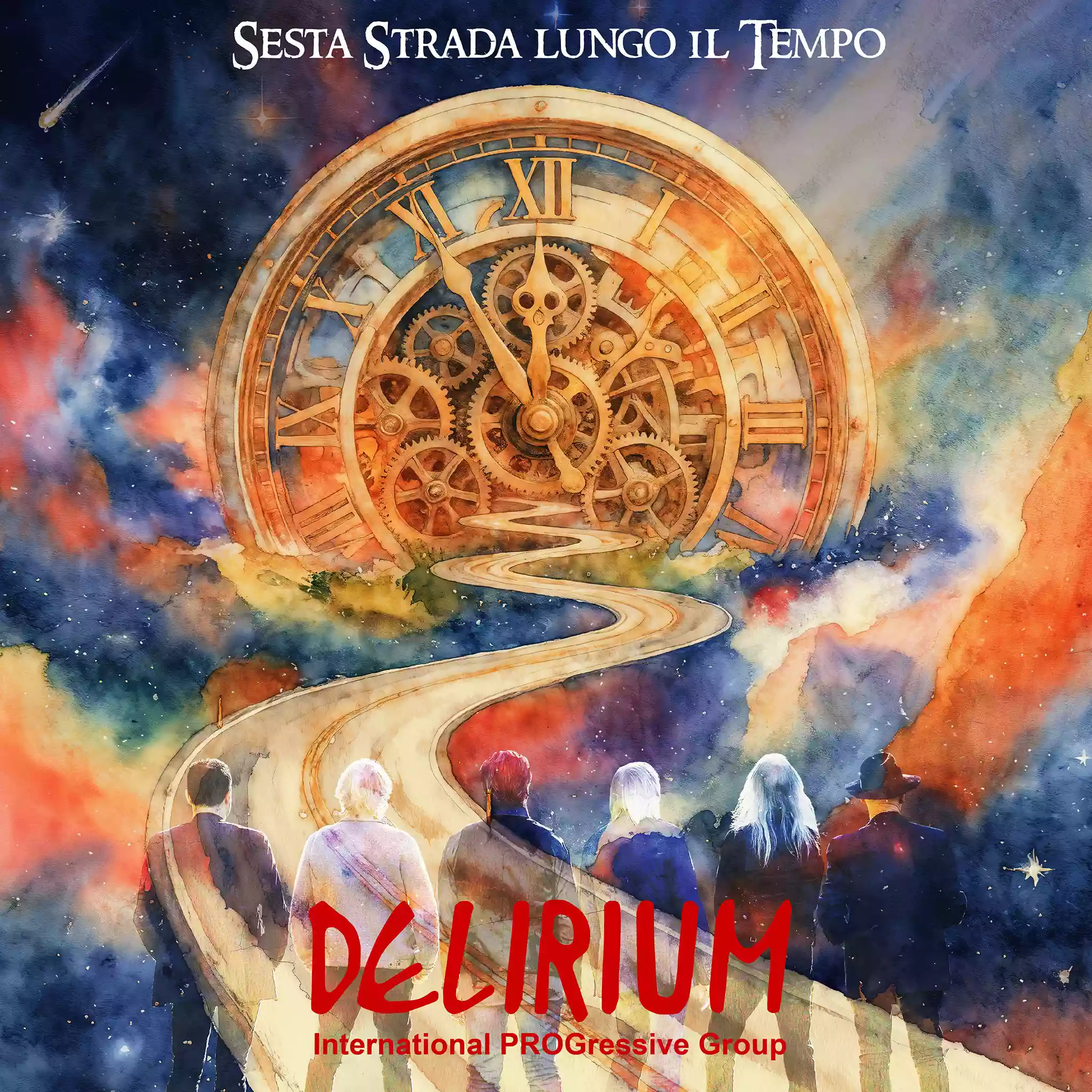Copertina di DELIRIUM (International Progressive Group) Sesta Strada lungo il Tempo