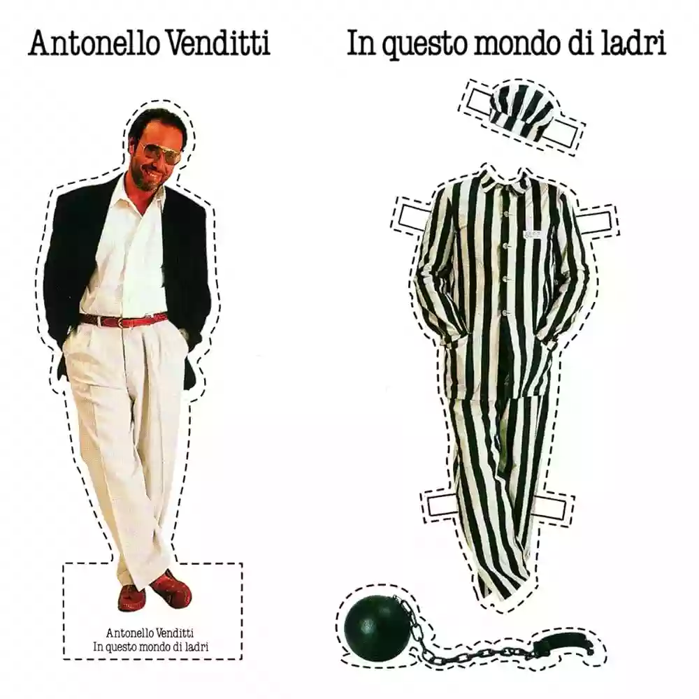 Copertina di Antonello Venditti In questo mondo di ladri