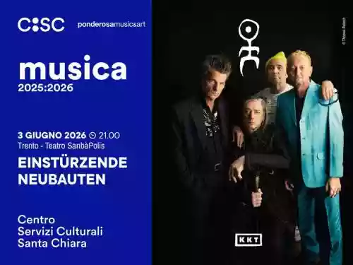 Cover di Live a Trento, Teatro Sanbapolis, 3 giugno 2026