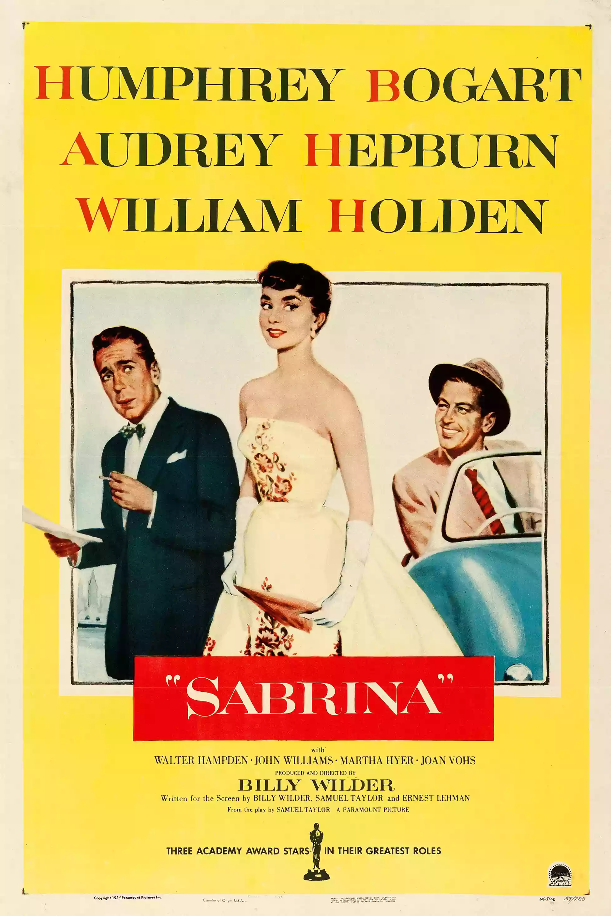 Copertina di Billy Wilder Sabrina