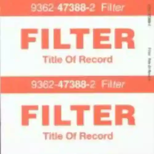 Cover Filter - Title of Record