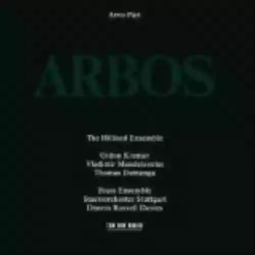 Cover Arvo Pärt - Arbos