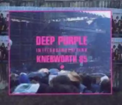 Cover Deep Purple - In the Absence of Pink: Knebworth 85