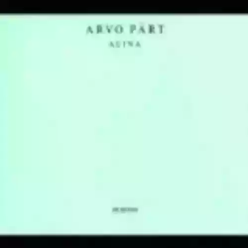 Cover Arvo Pärt - Alina