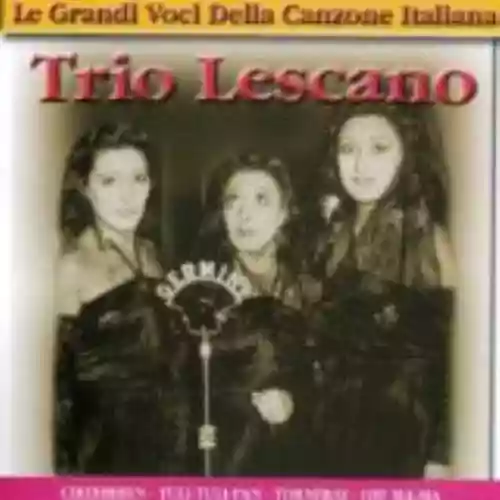 Cover Trio Lescano - Le grandi voci della canzone italiana