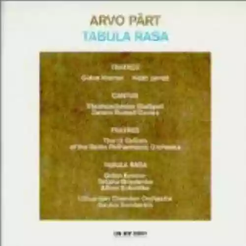 Cover di Tabula Rasa