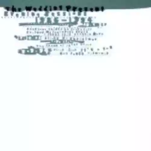 Cover The Wedding Present - Evening Sessions 1986-1994
